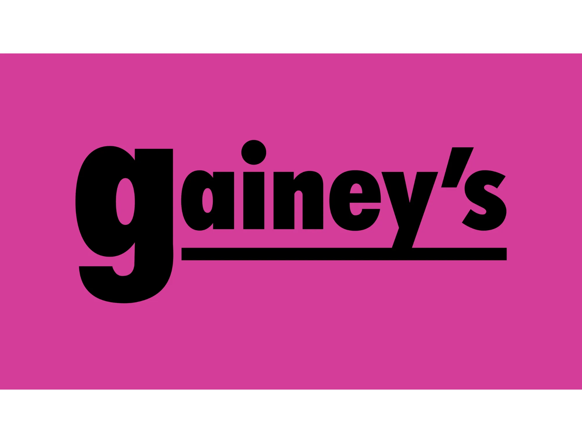 Gaineys Logo